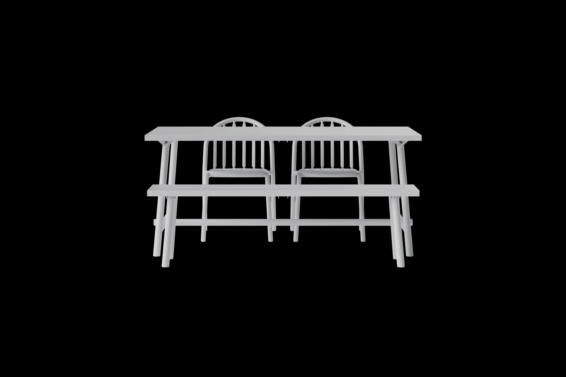 Fatboy Fred's Bench Banc de jardin, 160x40x46.5 cm