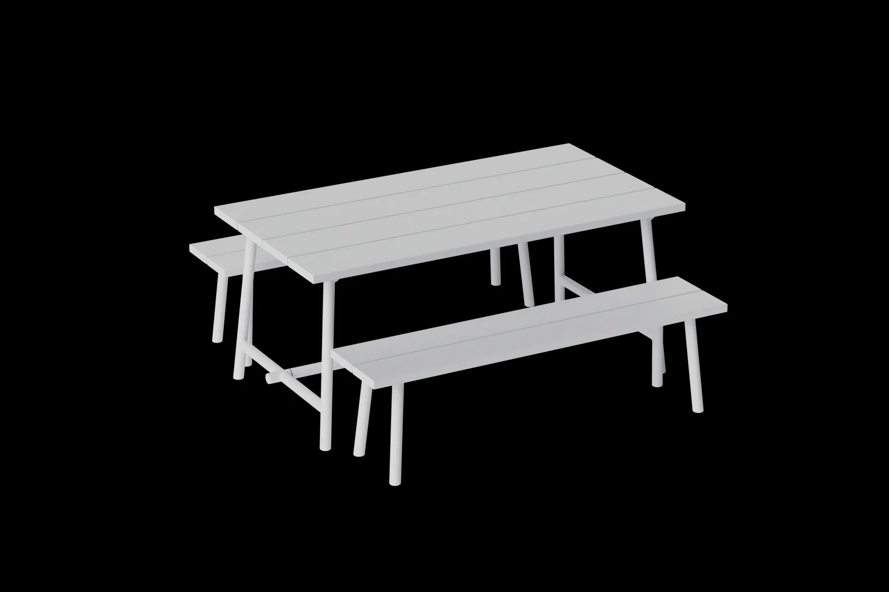 Fatboy Fred's Bench Banc de jardin, 160x40x46.5 cm