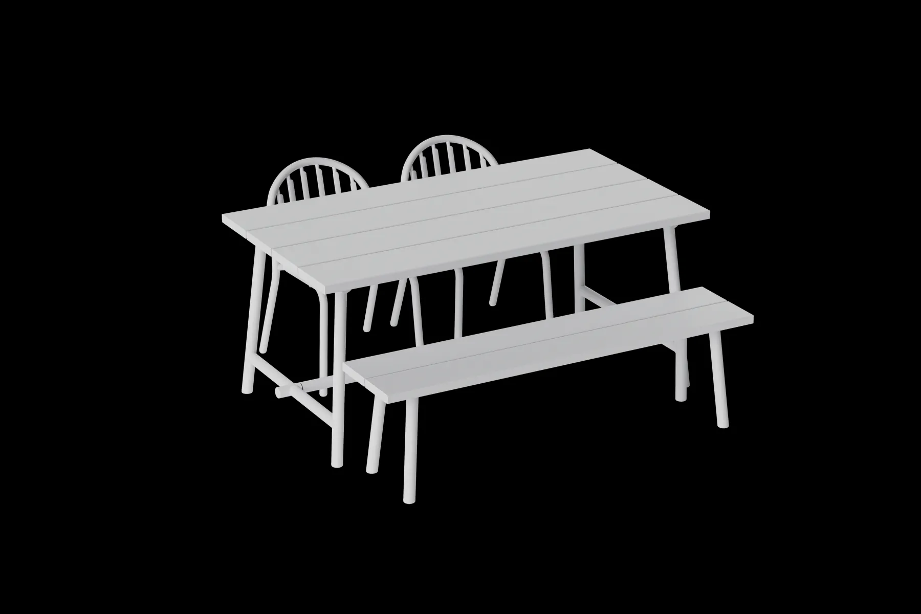 Fatboy Fred's Bench Banc de jardin, 160x40x46.5 cm