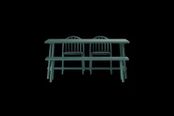 Fatboy Fred's Bench Banc de jardin, vert, 160x40x46.5 cm