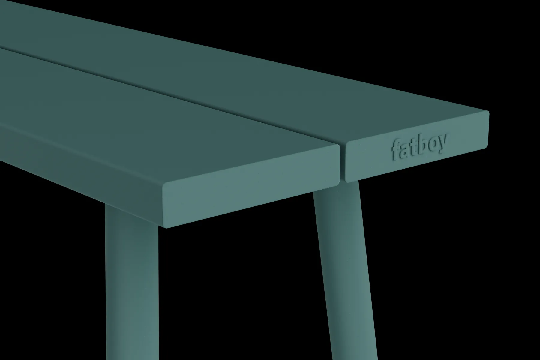 Fatboy Fred's Bench Banc de jardin, vert, 160x40x46.5 cm