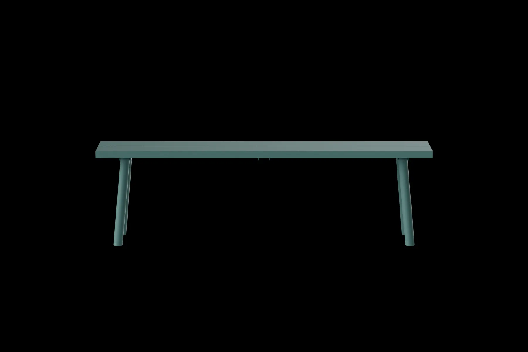 Fatboy Fred's Bench Banc de jardin, vert, 160x40x46.5 cm