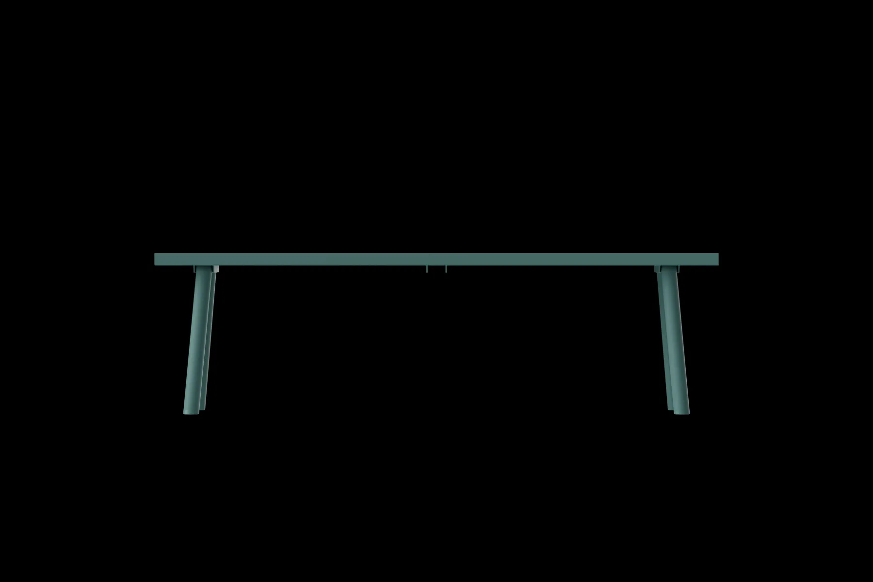 Fatboy Fred's Bench Banc de jardin, vert, 160x40x46.5 cm