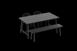 Fatboy Fred's Bench Banc de jardin, black, 160x40x46.5 cm