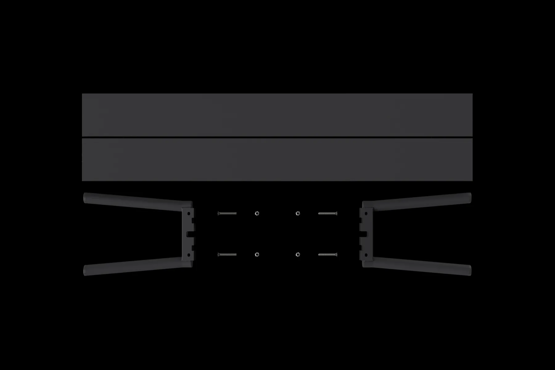 Fatboy Fred's Bench Banc de jardin, black, 160x40x46.5 cm