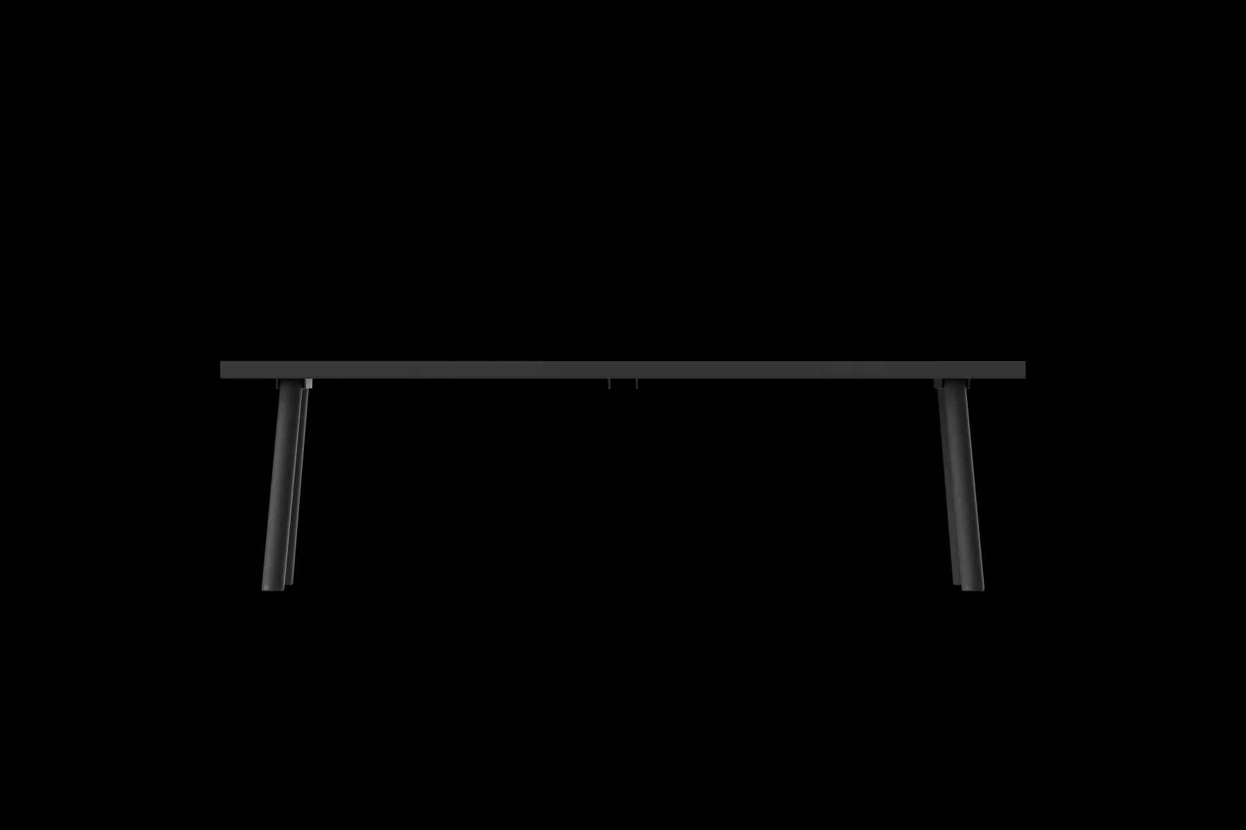 Fatboy Fred's Bench Banc de jardin, black, 160x40x46.5 cm