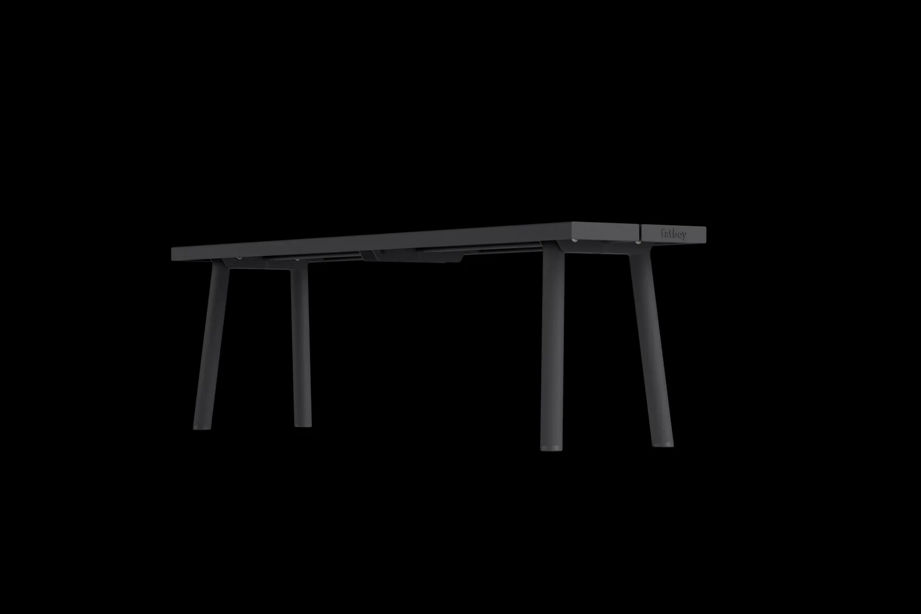 Fatboy Fred's Bench Banc de jardin, black, 160x40x46.5 cm