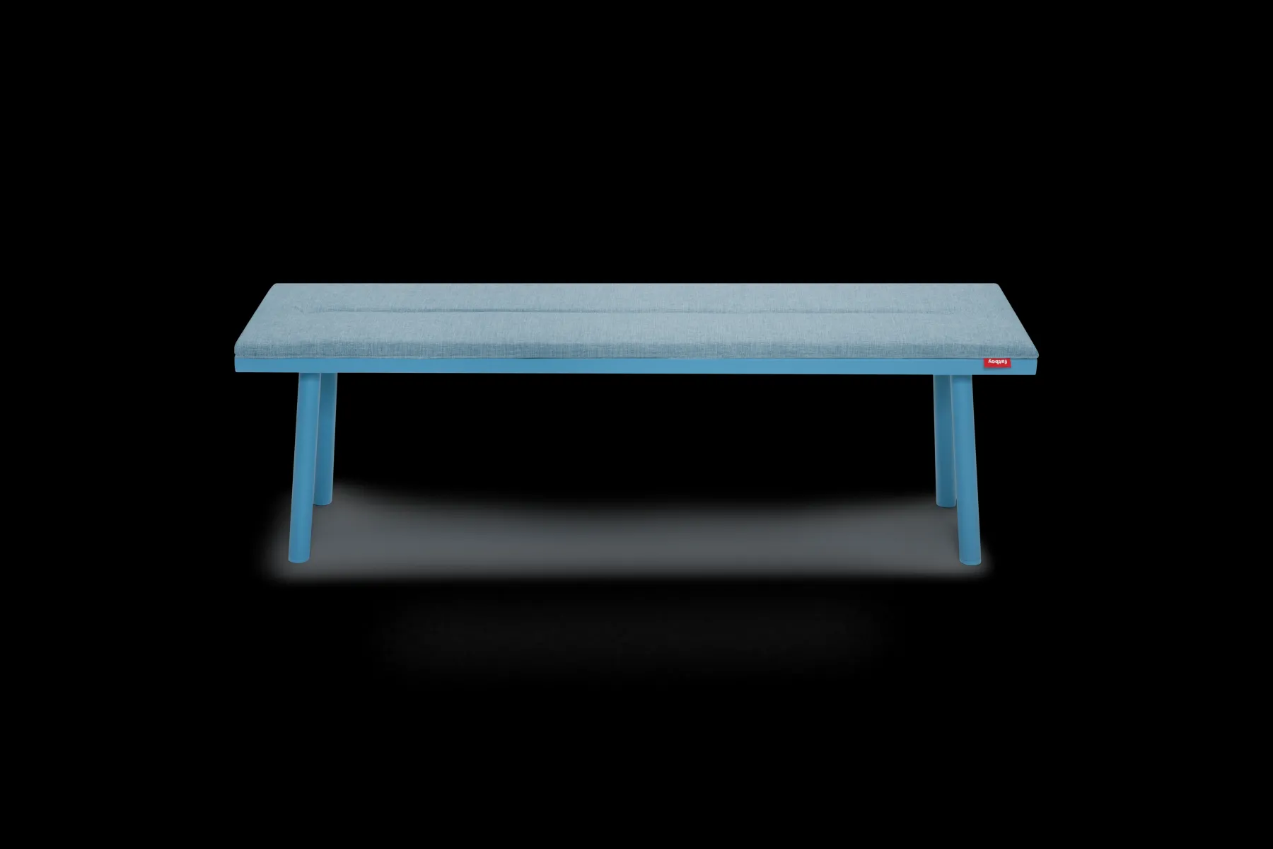 Fatboy Fred's Bench Pillow Coussin d’extérieur, bleu, 160x40x3.5 cm
