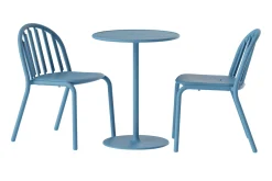 Fatboy Fred's Bistreau Petite table de jardin ronde, bleu, 60x60x76 cm