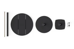 Fatboy Fred's Bistreau Petite table de jardin ronde, black, 60x60x76 cm
