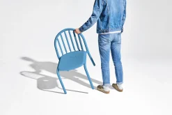 Fatboy Fred's Chair Chaise de jardin, bleu, 52x56x80.5 cm