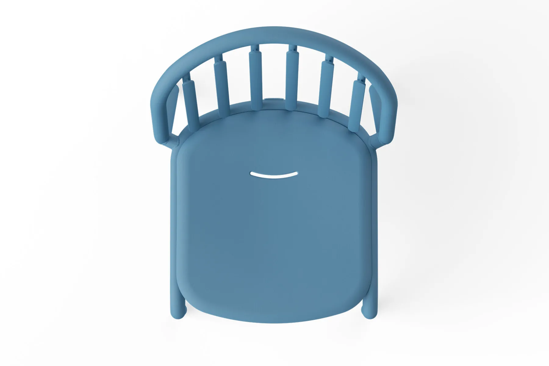 Fatboy Fred's Chair Chaise de jardin, bleu, 52x56x80.5 cm