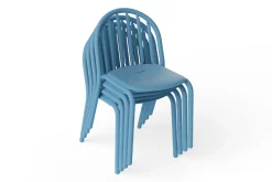 Fatboy Fred's Chair Chaise de jardin, bleu, 52x56x80.5 cm