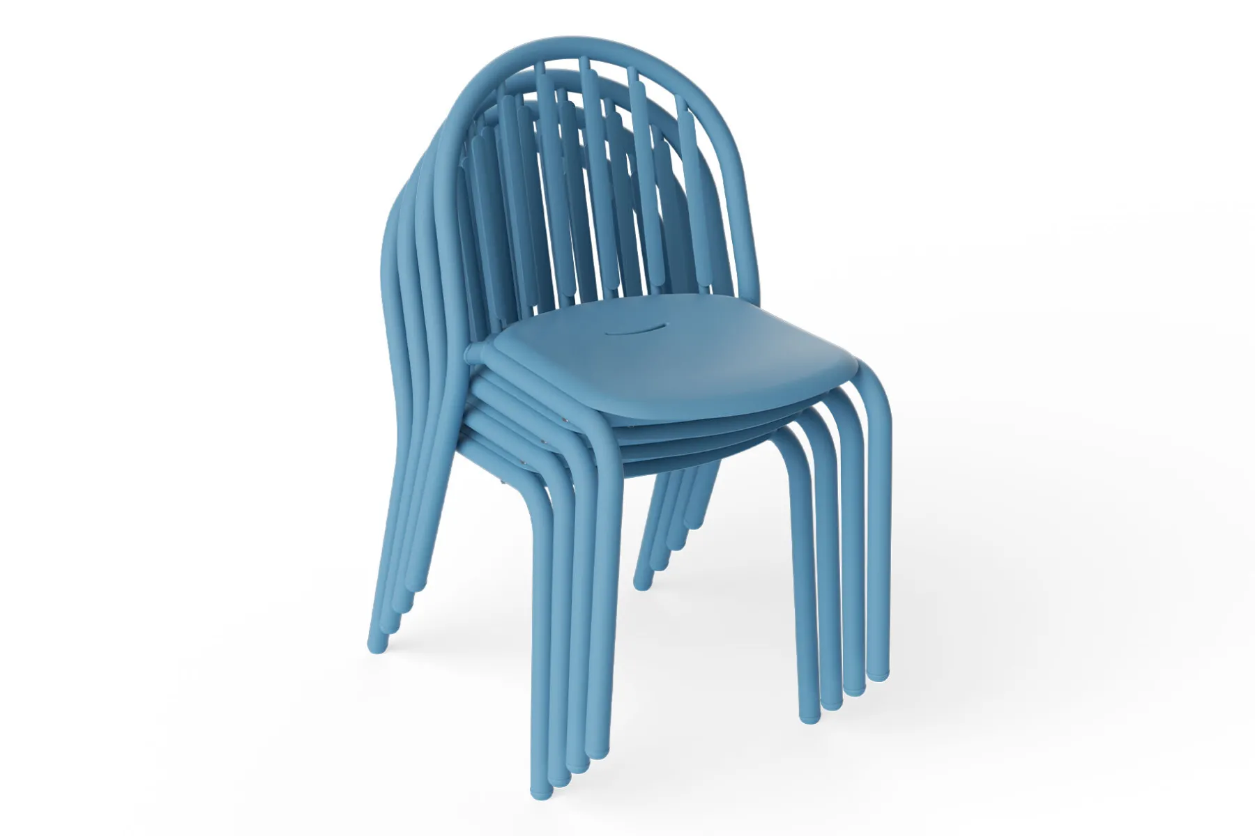 Fatboy Fred's Chair Chaise de jardin, bleu, 52x56x80.5 cm