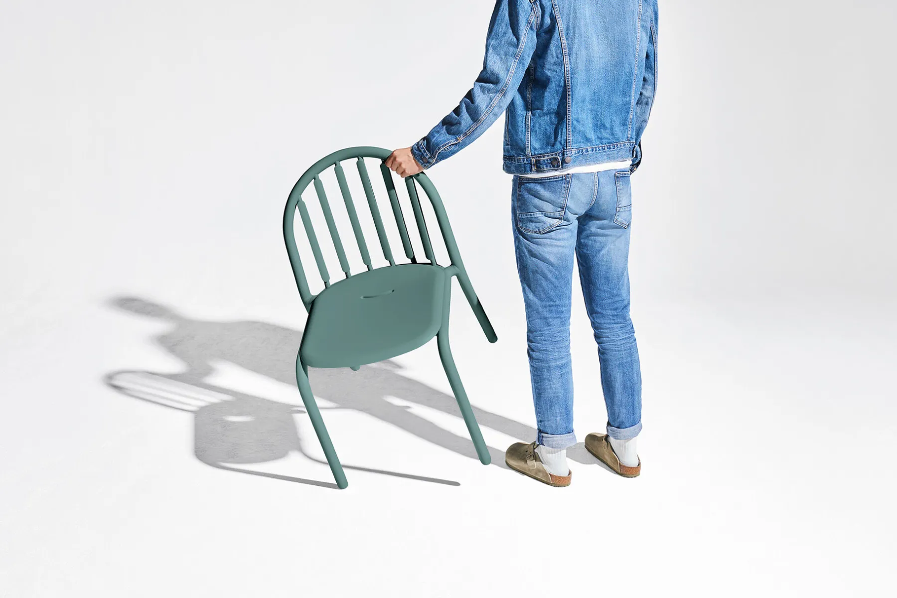 Fatboy Fred's Chair Chaise de jardin, vert, 52x56x80.5 cm