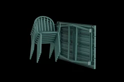 Fatboy Fred's Medium Table Table de jardin, vert, 170x90x76 cm