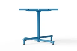 Fatboy Fred's Square Bistreau Petite table de jardin carrée, bleu, 80x80x76 cm