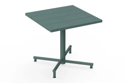 Fatboy Fred's Square Bistreau Petite table de jardin carrée, vert, 80x80x76 cm