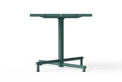Fatboy Fred's Square Bistreau Petite table de jardin carrée, vert, 80x80x76 cm