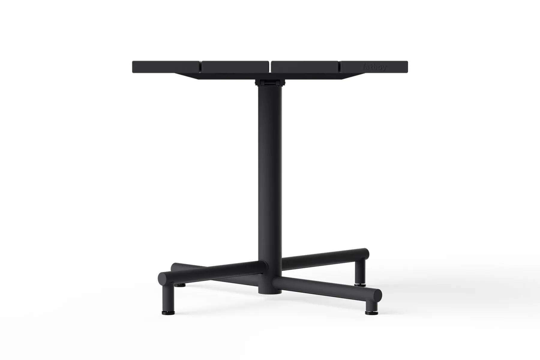 Fatboy Fred's Square Bistreau Petite table de jardin carrée, black, 80x80x76 cm