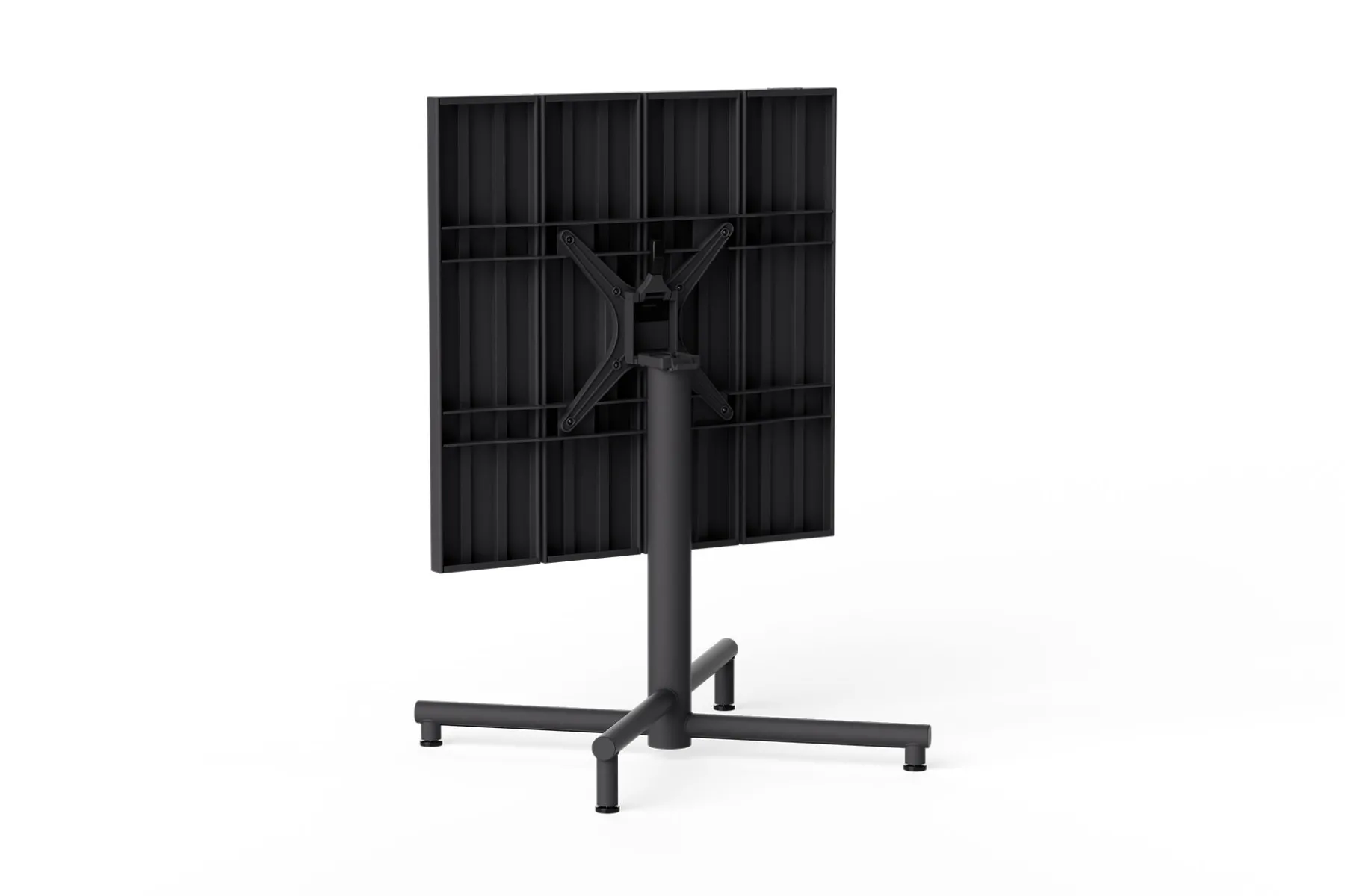 Fatboy Fred's Square Bistreau Petite table de jardin carrée, black, 80x80x76 cm