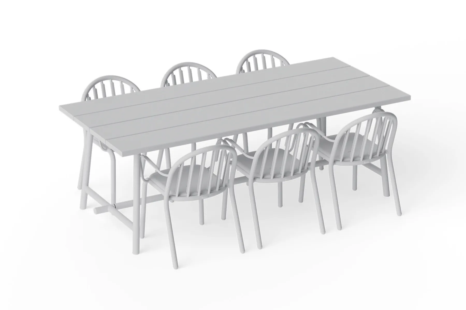 Fatboy Fred's Table Table de jardin, 220x100x76 cm