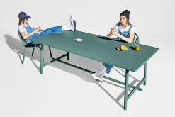 Fatboy Fred's Table Table de jardin, vert, 220x100x76 cm
