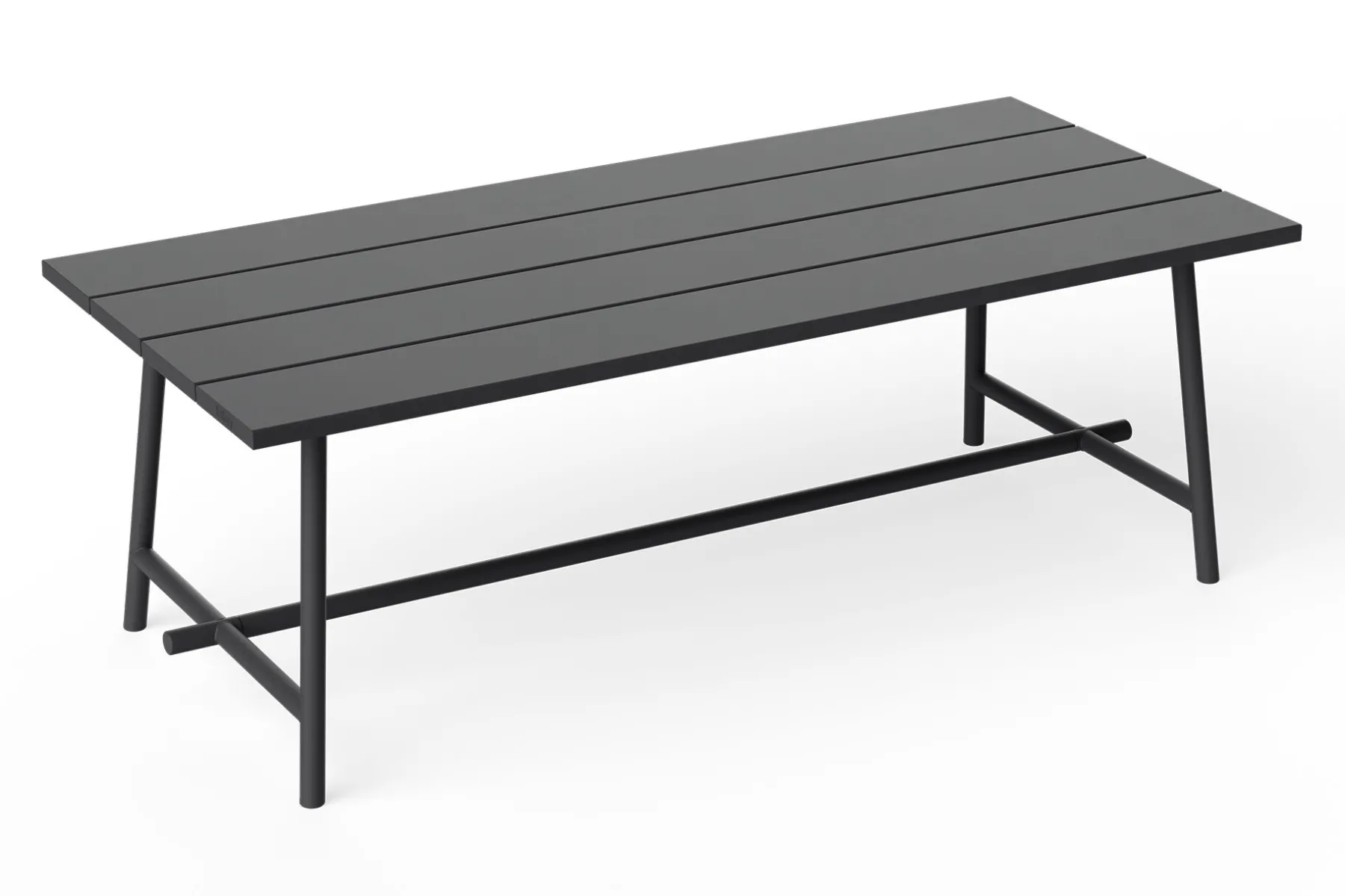 Fatboy Fred's Table Table de jardin, black, 220x100x76 cm