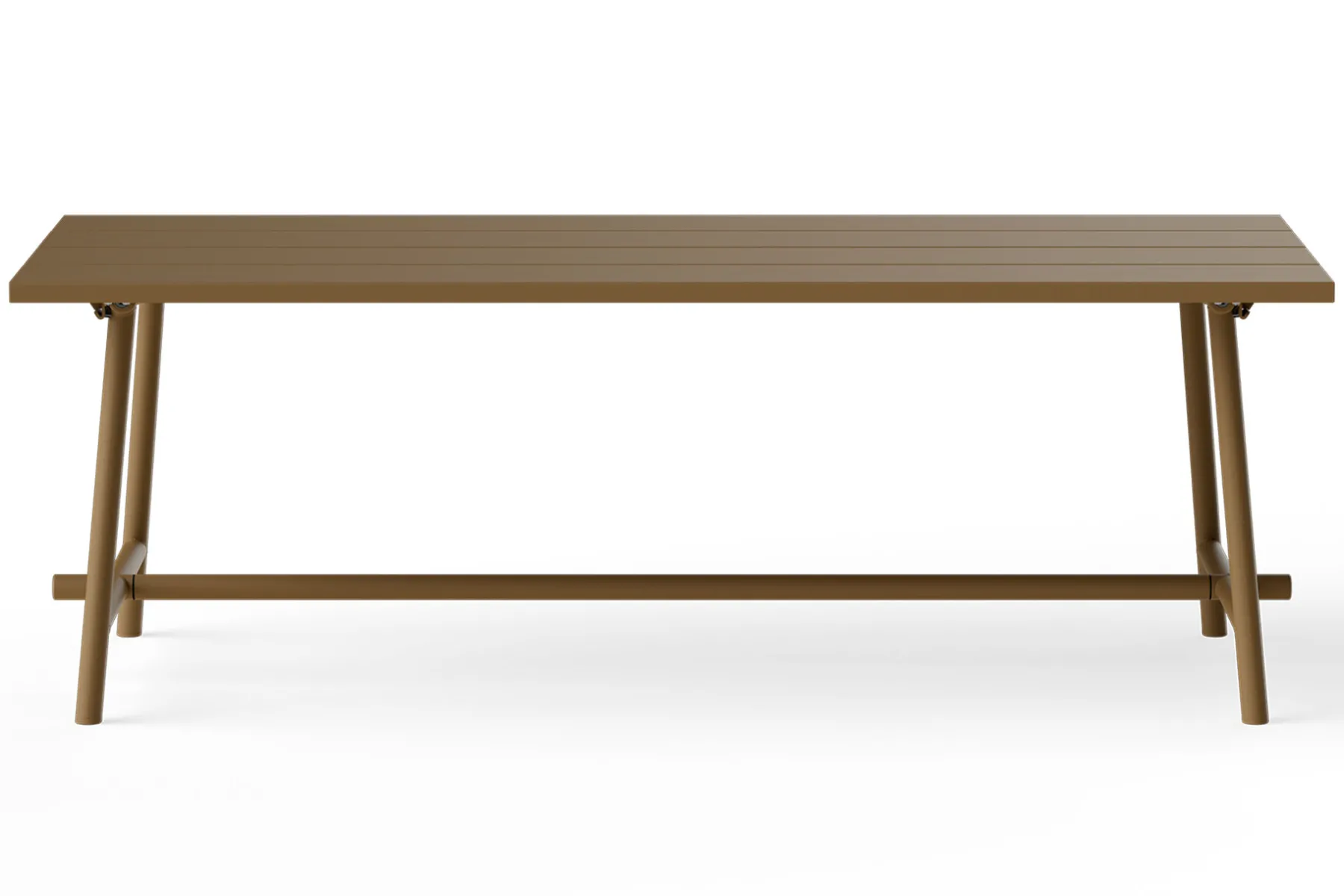 Fatboy Fred's Table Table de jardin, marron, 220x100x76 cm