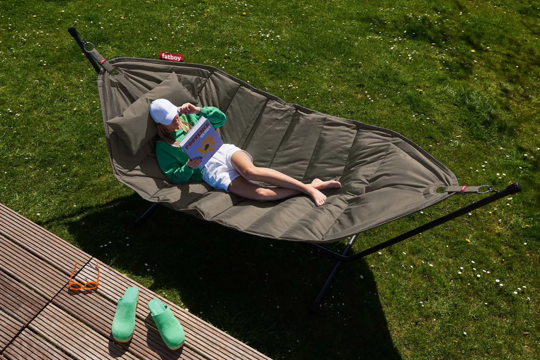Fatboy Headdemock Deluxe Headdemock Superb incl. coussin et housse, 270x138x110 cm