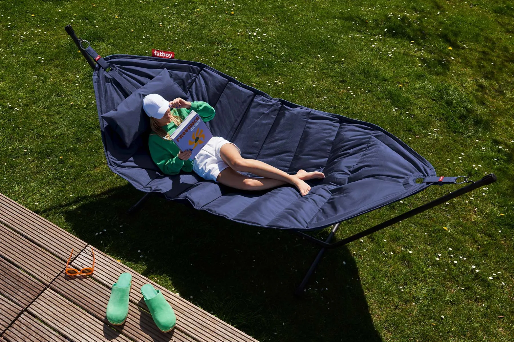 Fatboy Headdemock Deluxe Headdemock Superb incl. coussin et housse, 270x138x110 cm
