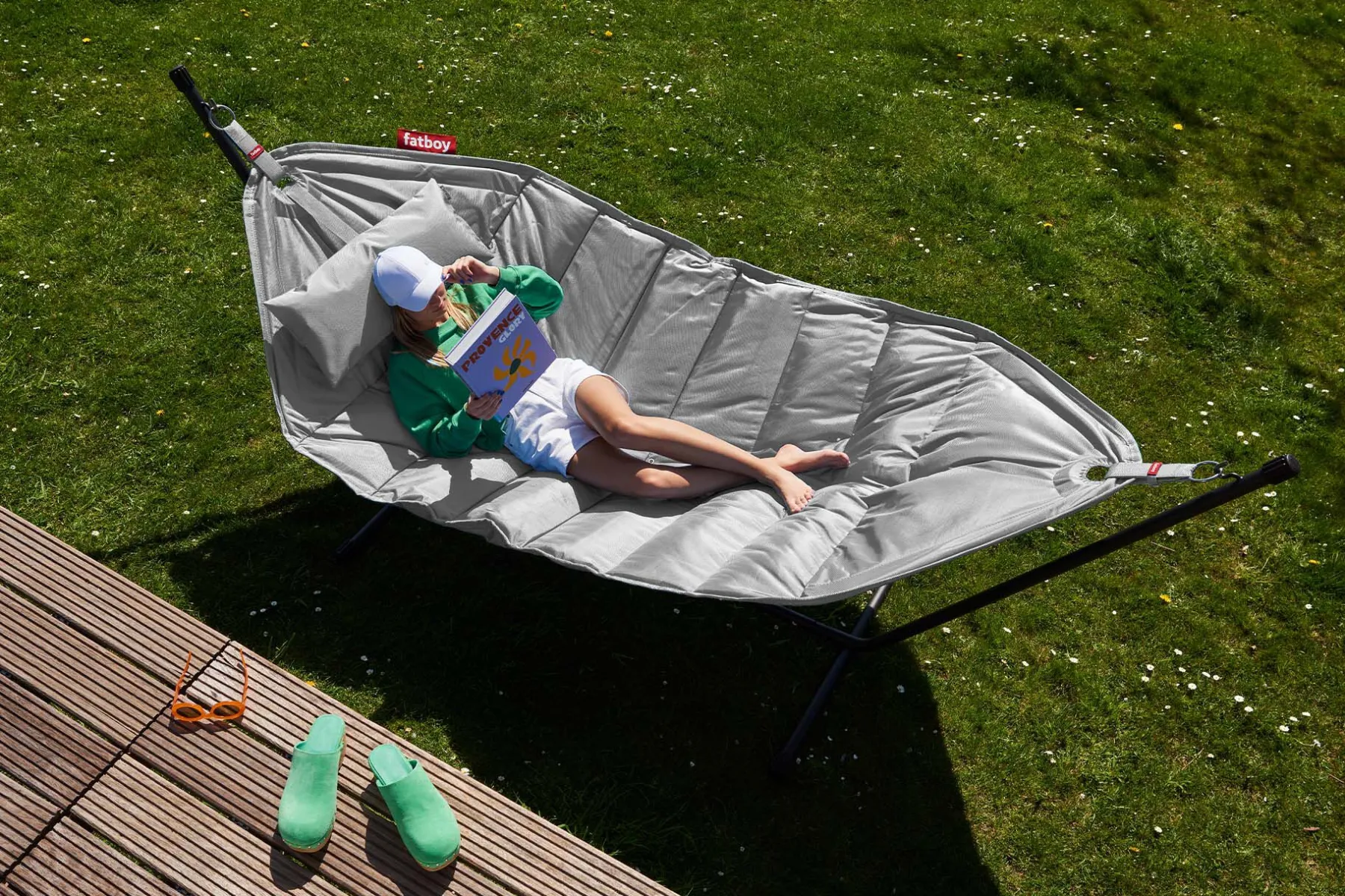 Fatboy Headdemock Deluxe Headdemock Superb incl. coussin et housse, 270x138x110 cm