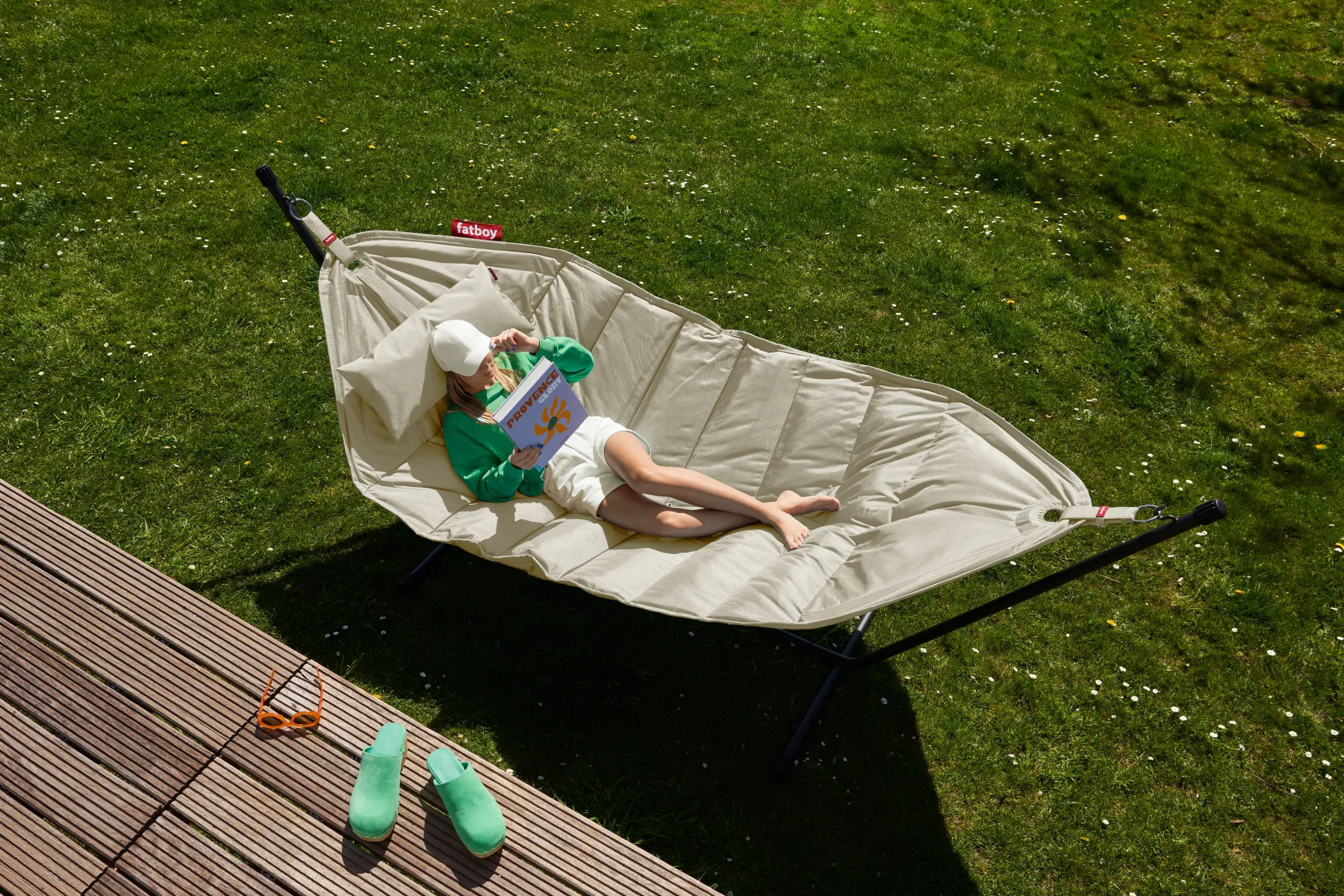 Fatboy Headdemock Deluxe Headdemock Superb incl. coussin et housse, 270x138x110 cm