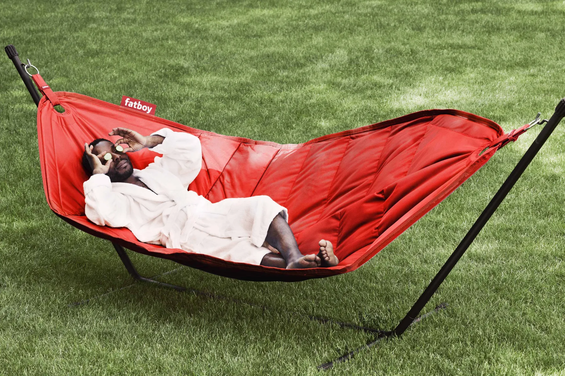 Fatboy Headdemock Hamac avec support, 270x138x110 cm