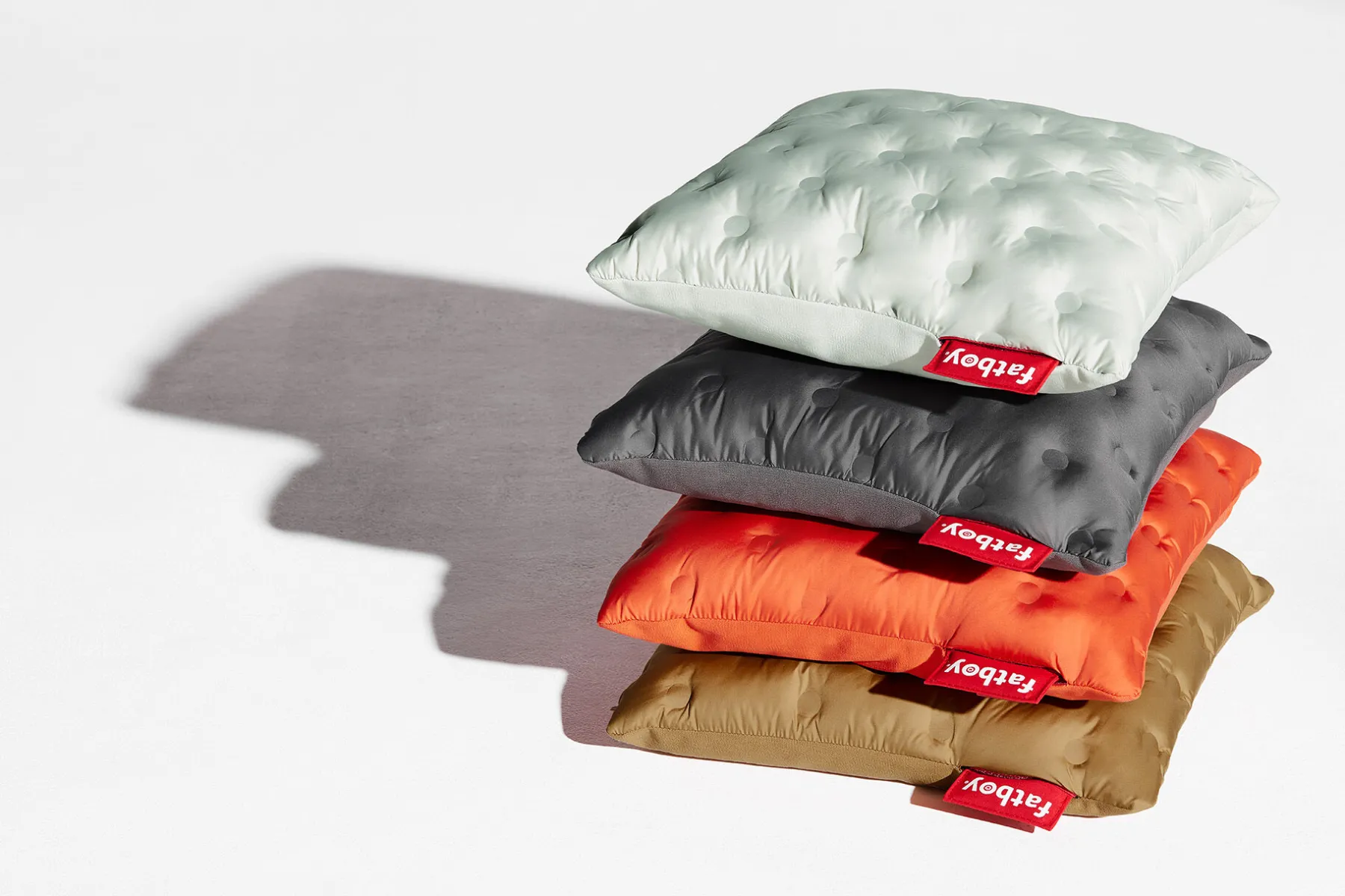 Fatboy Hotspot Pillow Quadro Coussin chauffant, gris, 45x45x17.5 cm