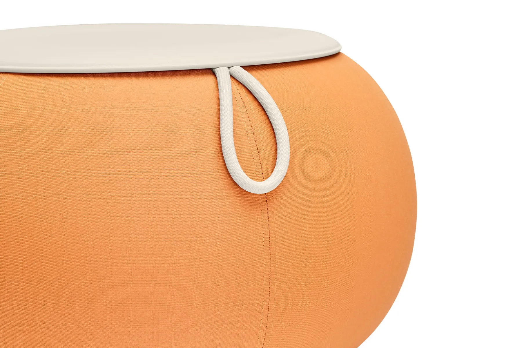 Fatboy Humpty Outdoor Tables basses d'extérieur, orange, 65x65x35 cm