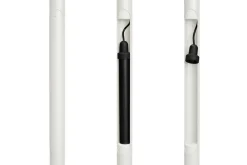 Fatboy Jolly Trolley Table de bar mobile, blanc, 78x55x200 cm