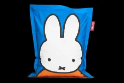 Fatboy Junior Nylon x Miffy / Boris Pouf géant Miffy, bleu, 130x100 cm