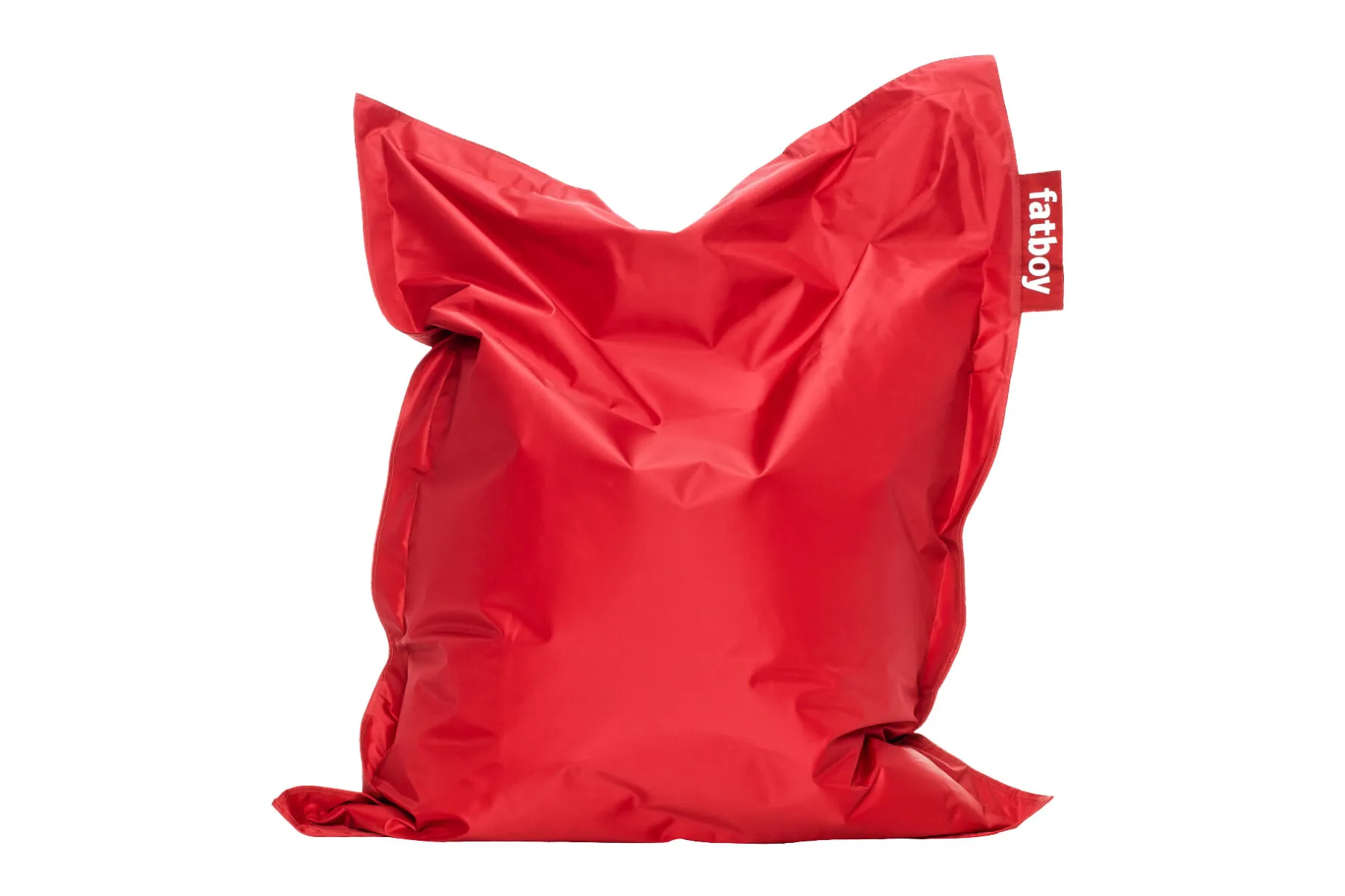 Fatboy Junior Pouf pour enfant, rouge, 100x130 cm