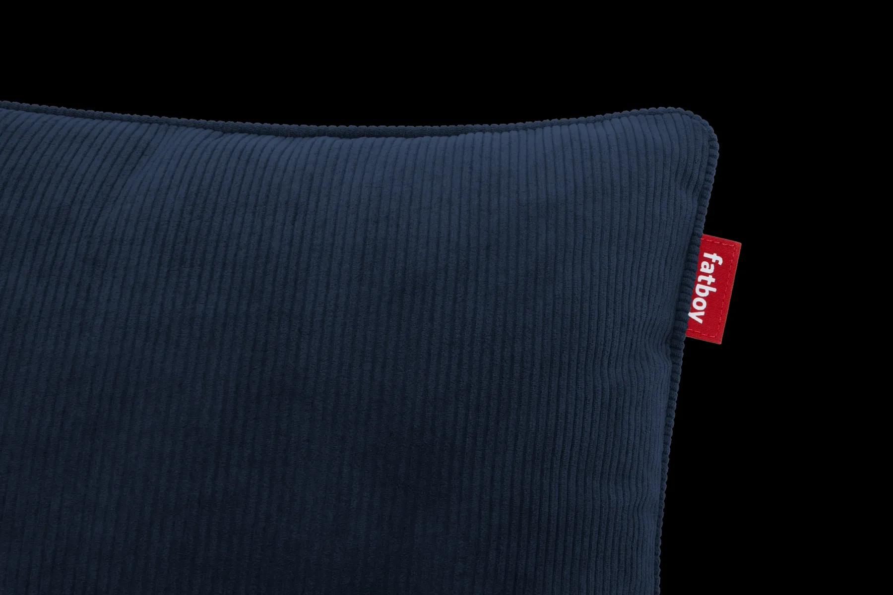 Fatboy King Pillow Cord Coussin décoratif, bleu, 66x40 cm