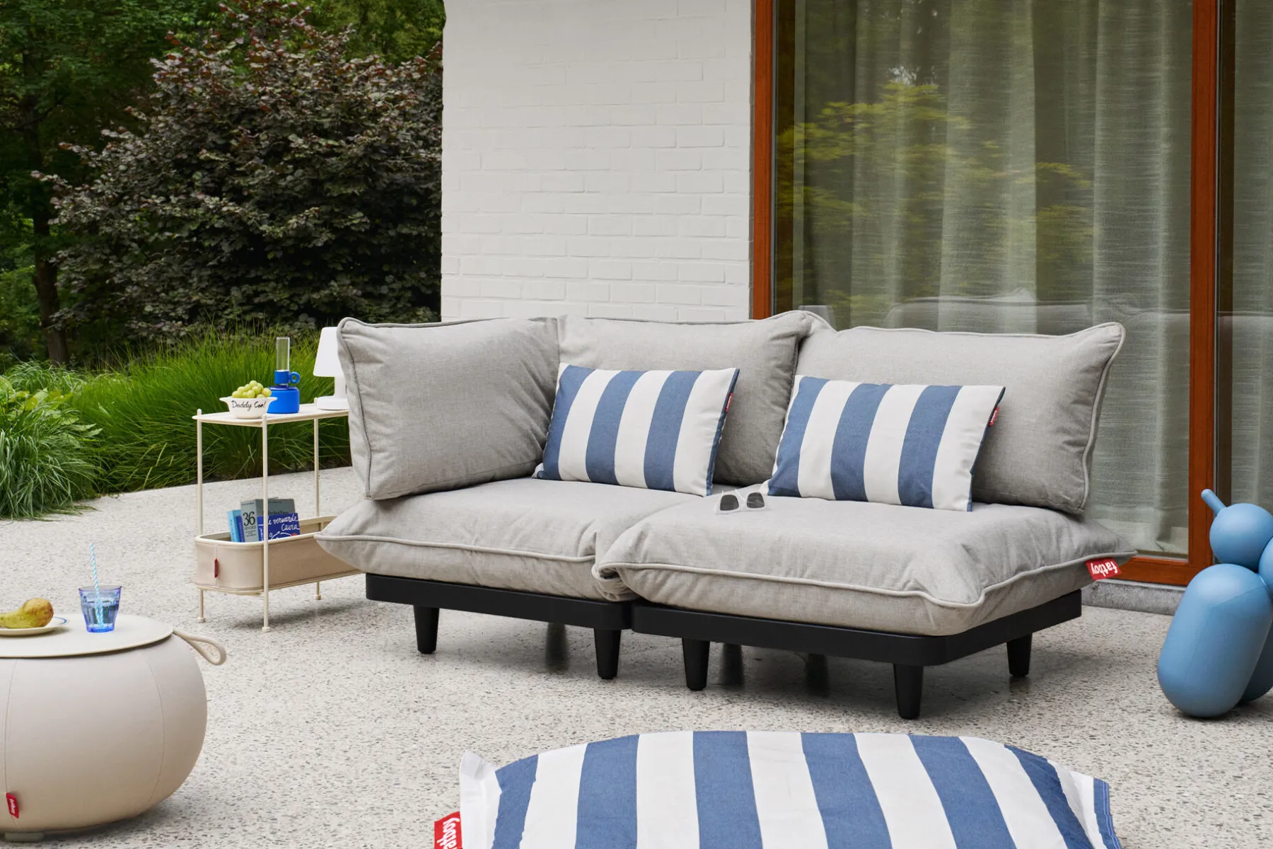 Fatboy King Pillow Coussin décoratif, blanc, 66x40 cm
