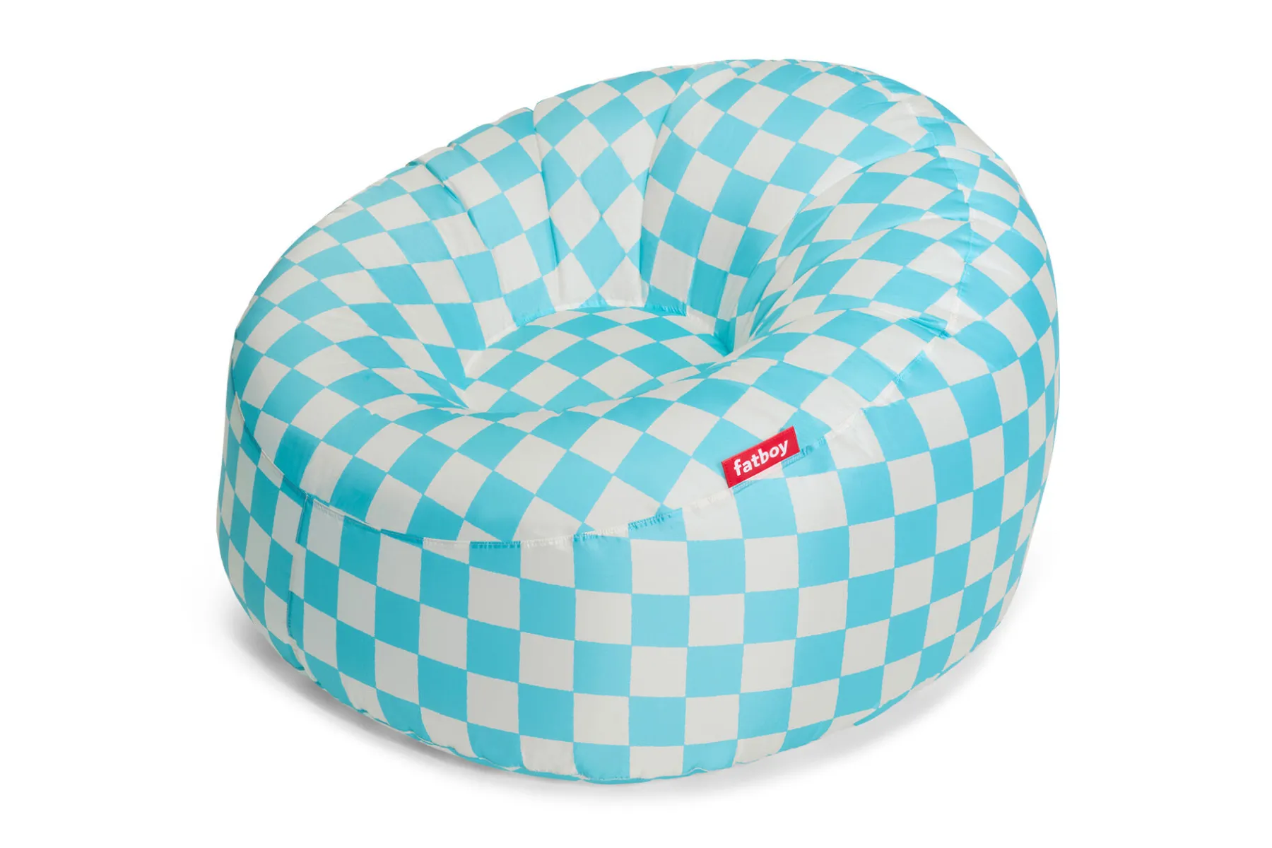 Fatboy Lamzac O Pouf gonflable, blanc, 110x103x62 cm