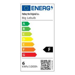 Fatboy Led Bulb Big Lebow Cette source lumineuse peut être utilisée pour le Big Lebow.,cm