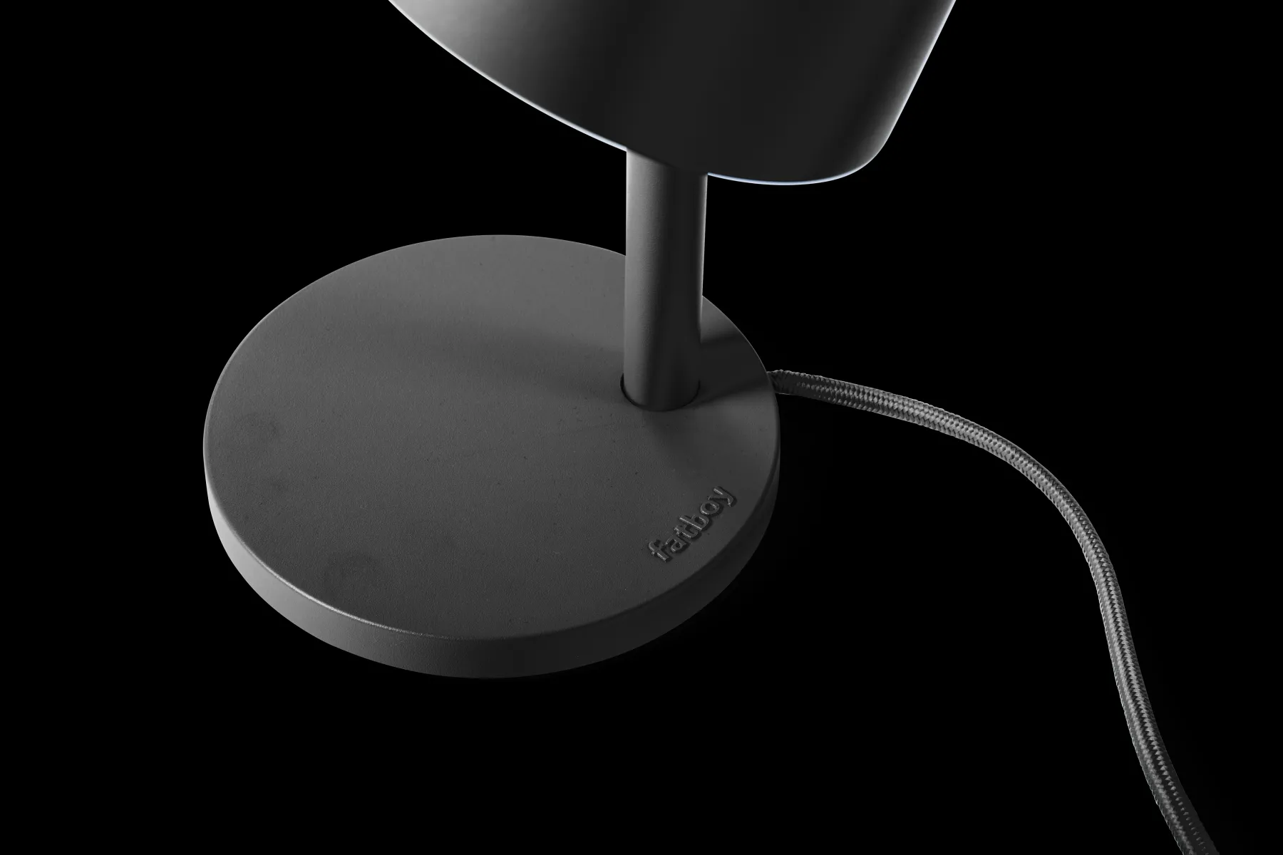 Fatboy Little Lebow Lampe de table dimmable, black, 17x29.2x42 cm