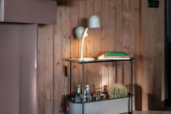 Fatboy Little Lebow Lampe de table dimmable, blanc, 17x29.2x42 cm