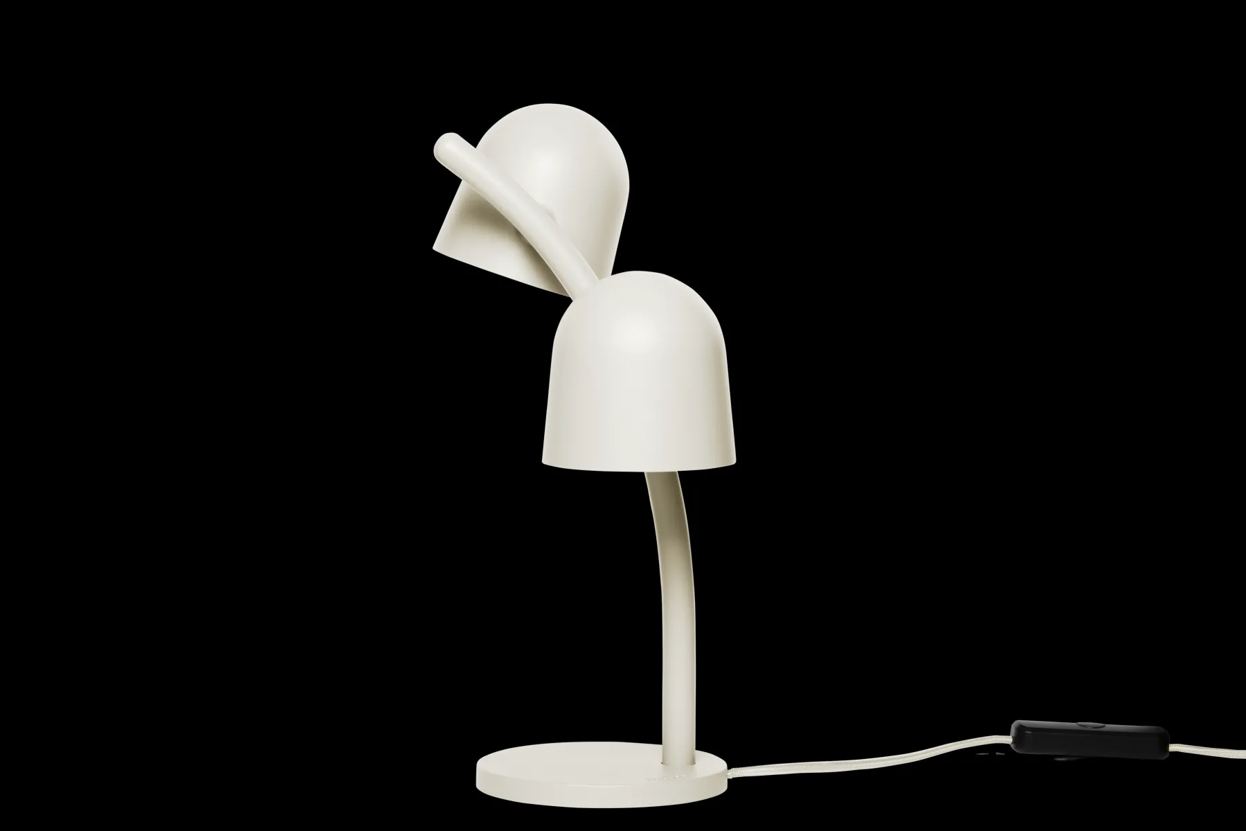 Fatboy Little Lebow Lampe de table dimmable, blanc, 17x29.2x42 cm