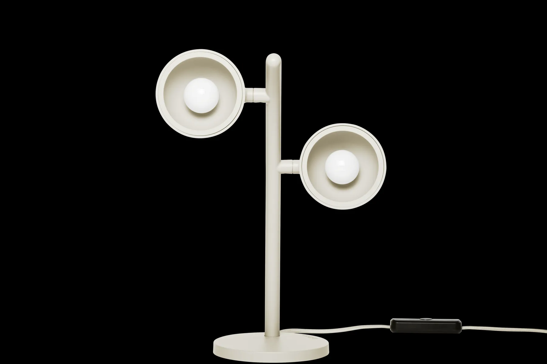 Fatboy Little Lebow Lampe de table dimmable, blanc, 17x29.2x42 cm