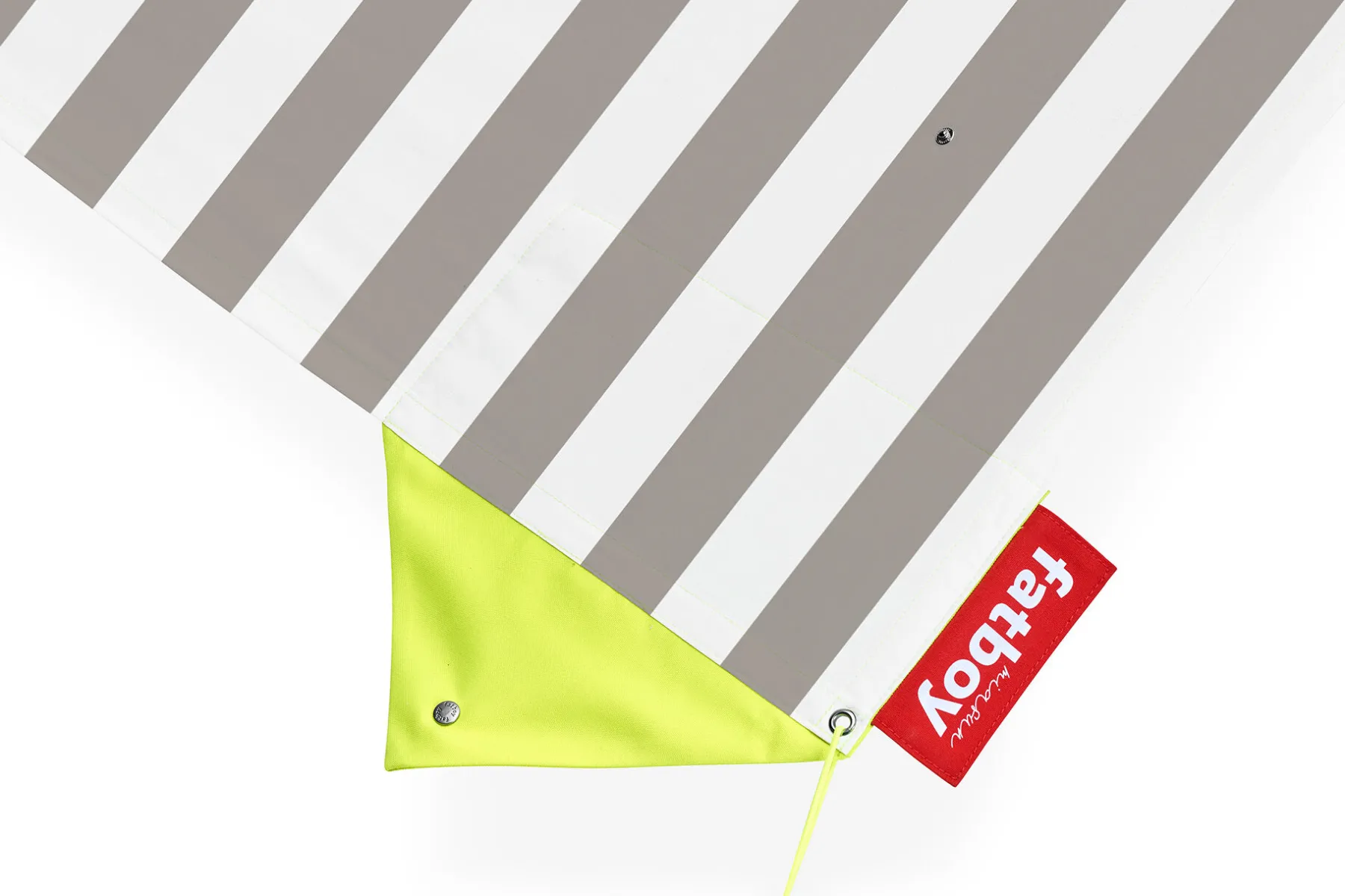 Fatboy Miasun Tente de plage portable, gris, 330x190x140 cm