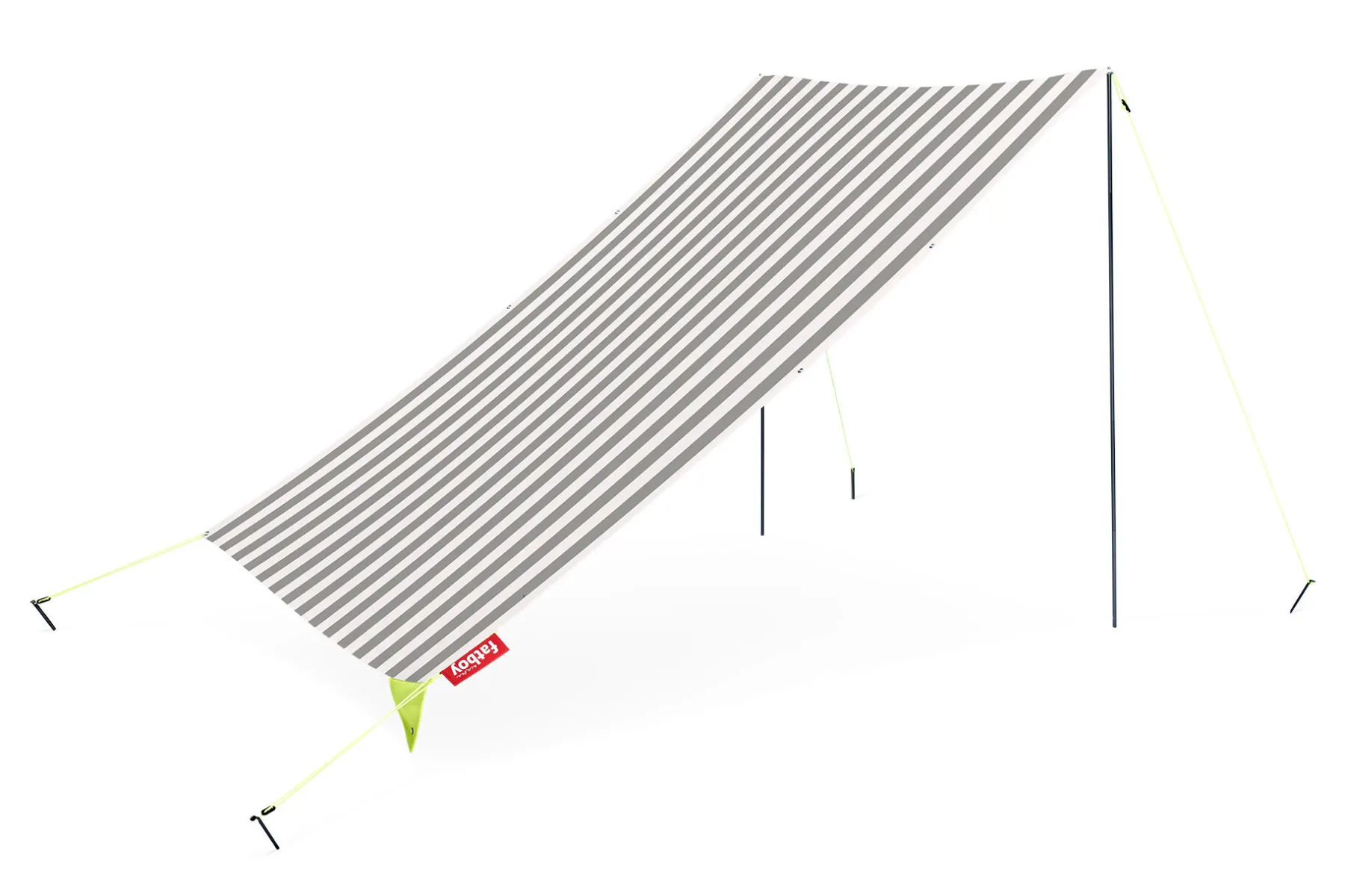 Fatboy Miasun Tente de plage portable, gris, 330x190x140 cm