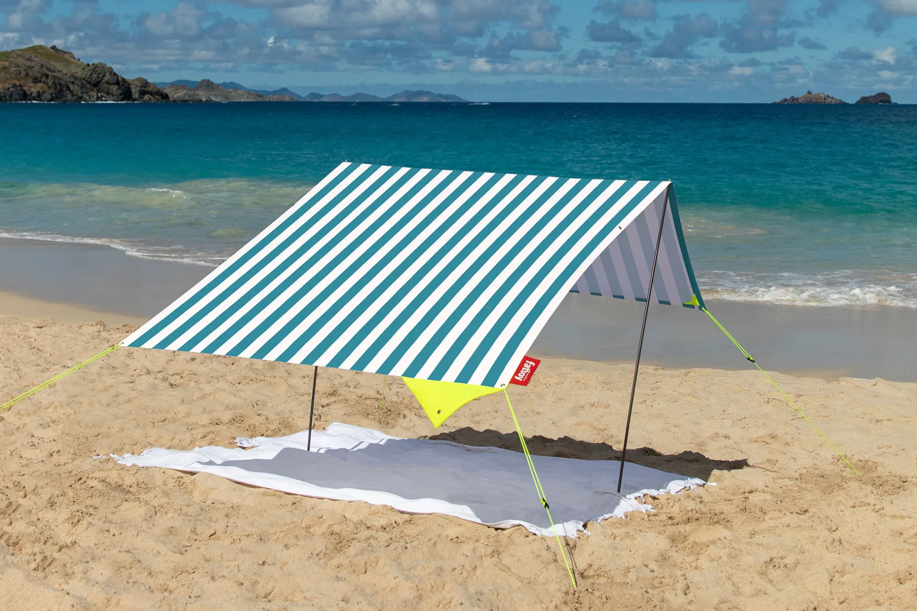 Fatboy Miasun Tente de plage portable, vert, 330x190x140 cm